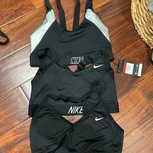 Set of 3 Nike Sports Bras
